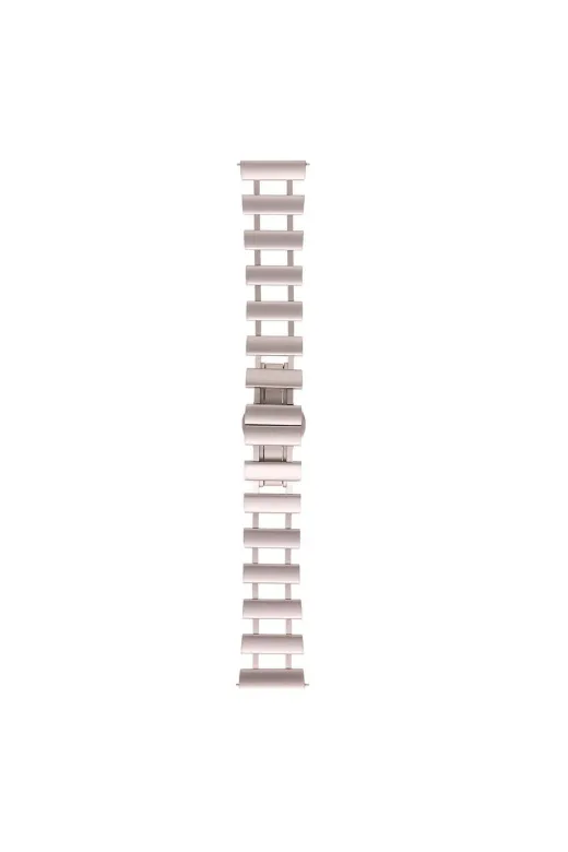 Techaks TCHS-30453 Xiaomi Amazfit Pace Uyumlu Clo- Krd-96 22Mm Metal Kordon-Starlight