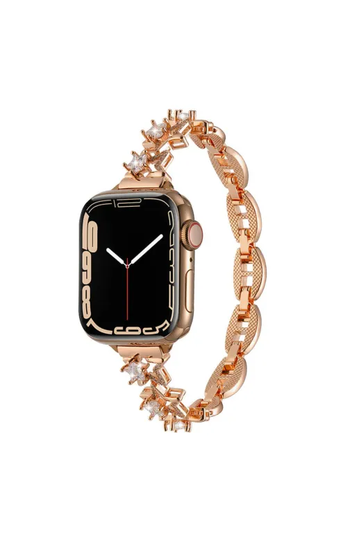 Techaks TCHS-31009 Watch Ultra 49Mm Clo- Krd-104 Metal Kordon-Rose Gold