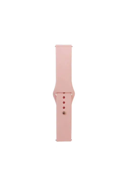 Techaks TCHS-31249 Gear S3 Band Serisi 22Mm Klasik Kordon Silikon Strap Kayış-Vintage Rose