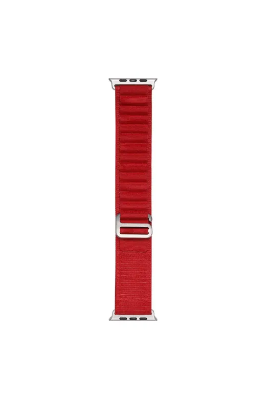Techaks TCHS-31366 Watch 40Mm Clo- Band-74 Hasır Kordon-Kırmızı