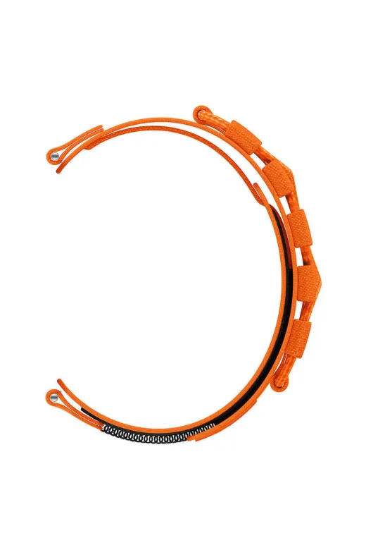 Techaks TCHS-32532 Huawei Gt2 42Mm Zore Krd-112 20Mm Orbital Örgülü Halat Tasarımlı Naylon Kumaş Hasır Kordon-Mavi