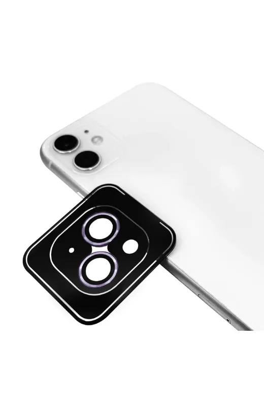 Techaks TCHS-CL-09-iPhone 12 Iphone 12 Uyumlu Zore Cl-09 Kamera Koruyucu-Mor