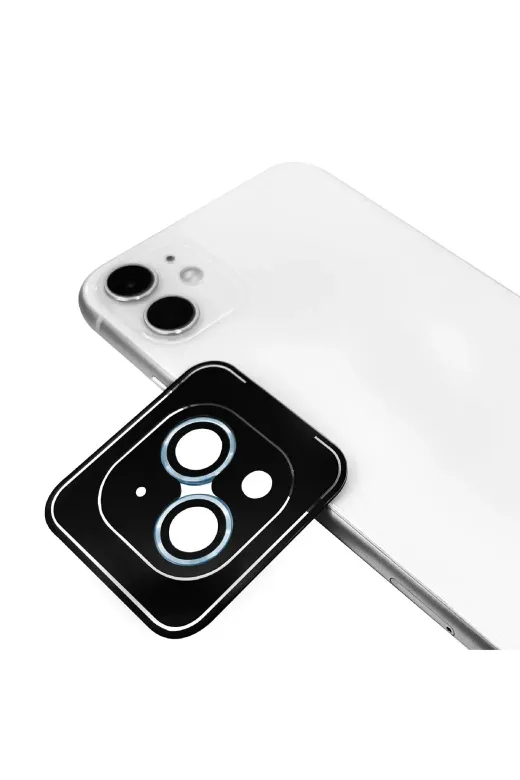 Techaks TCHS-CL-11-iPhone 13 Iphone 13 Uyumlu  Cl-11  Uyumlu Safir Parmak İzi Bırakmayan Anti-Refcloive Kamera Koruyucu-Si