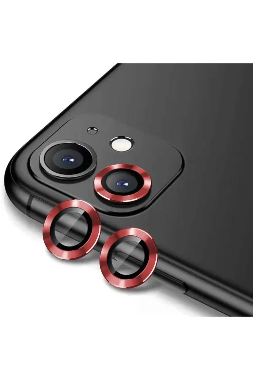 Techaks TCHS-CL-12-iPhone 11 Iphone 11 Uyumlu Zore Cl-12 Premium Safir Parmak İzi Bırakmayan Anti-Refcloive Kamera Clo Kor