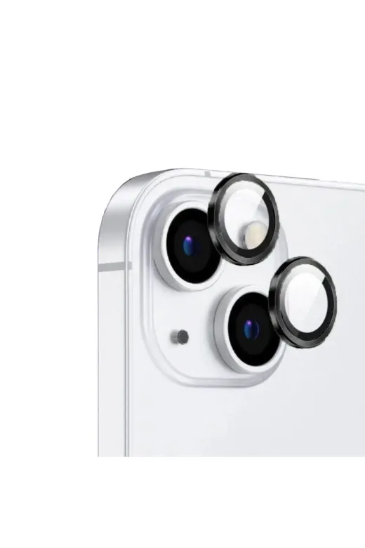 Techaks TCHS-CL-12-iPhone 14 Plus Iphone 14 Plus Uyumlu Cl-12 Premium Safir Parmak İzi Bırakmayan Anti-Refcloive Kamera Len