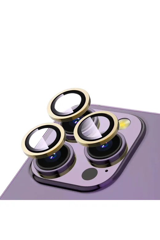 Techaks TCHS-CL-12-iPhone 14 Pro Iphone 14 Pro Uyumlu  Cl-12 Premium Safir Parmak İzi Bırakmayan Anti-Refcloive Kamera Clo