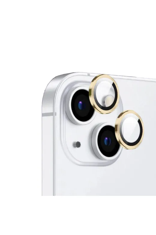 Techaks TCHS-CL-12-iPhone 15 Plus Iphone 15 Plus Uyumlu Cl-12 Premium Safir Parmak İzi Bırakmayan Anti-Refcloive Kamera Len