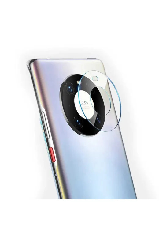 Techaks TCHS-ZORE KAMERA CAM-Huawei Mate 40 Pro Huawei Mate 40 Pro Uyumlu Zore Kamera Koruyucu Cam Filmi-Renksiz