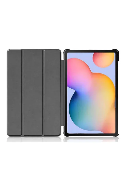 Techaks TCHS14844 Galaxy Tab S7 T870  Uyumlu Zore Smart Cover Standlı 1-1 Kılıf-Gold