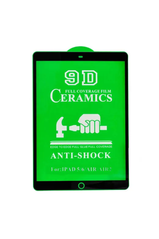 Techaks TCHS15931 Ipad 9.7 2017 (5.nesil) Uyumlu Zore Tablet Seramik Ekran Koruyucu-Siyah