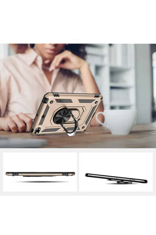 Techaks TCHS16145 Ipad Mini 4. Nesil  - Uyumlu Uyumlu Zore Tablet Vega Kapak-Siyah
