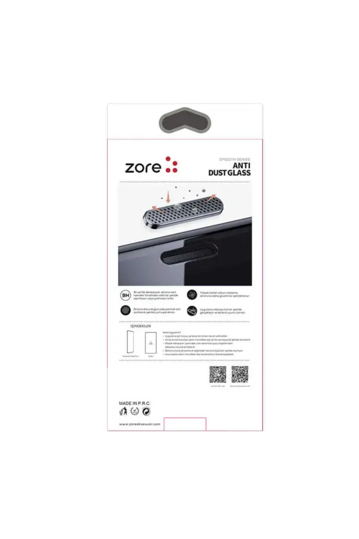 Techaks TCHS24304 Iphone 14 Plus Uyumlu Zore Anti-Dust Temperli Ekran Koruyucu