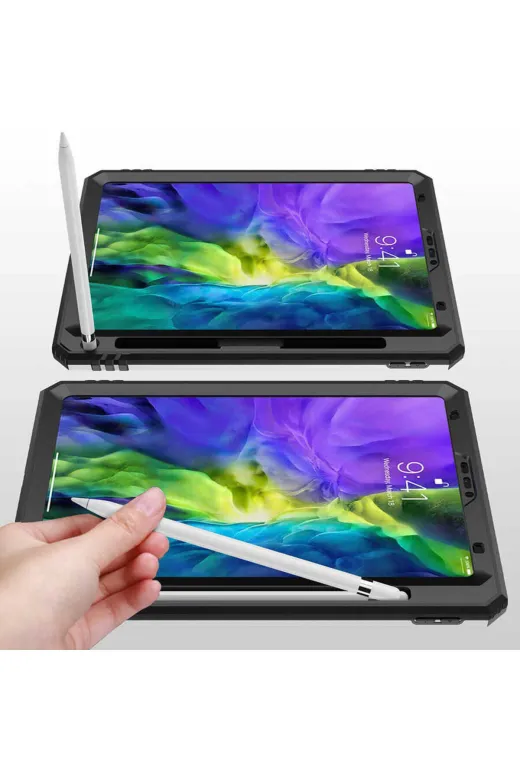 Techaks TCHS25080 Ipad Pro 11 2022 M2. Nesil Uyumlu Uyumlu Zore Tablet Vega Kapak-Siyah