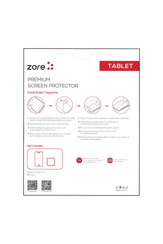 Techaks TCHS26873 Huawei Honor Pad 8 Uyumlu Zore Tablet Blue Nano Ekran Koruyucu-Renksiz