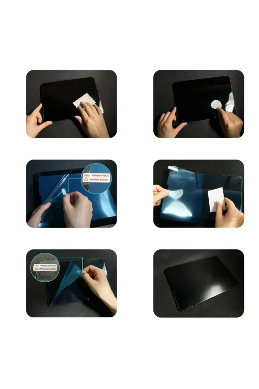 Techaks TCHS29636 Galaxy Tab S7 T870 Kağıt Hisli Mat Uyumlu Davin Paper Like Tablet Ekran Koruyucu-Renksiz