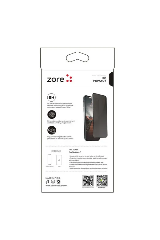 Techaks TCHS30277 Galaxy A05 Uyumlu Zore New 5D Privacy Temperli Ekran Koruyucu