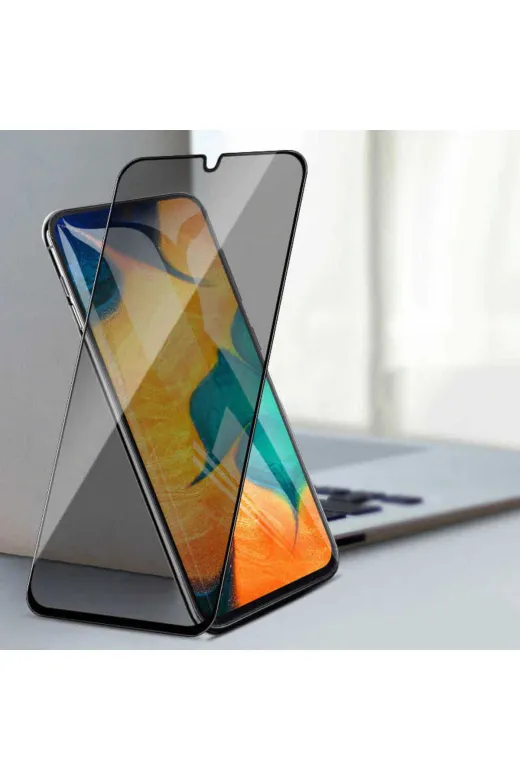 Techaks TCHS30277 Galaxy A05 Uyumlu Zore New 5D Privacy Temperli Ekran Koruyucu