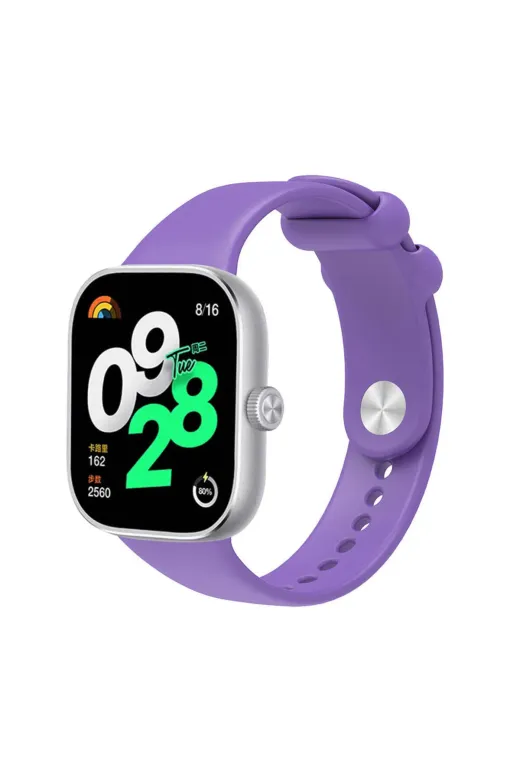 Techaks TCHS31126 Mi Band 8 Pro Clo- Krd-109 Silikon Kordon-Lila