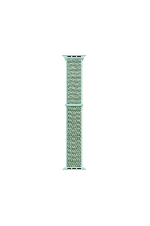 Techaks TCHS31260 Watch 40Mm Kordon Band-03 Serisi Hasır Strap Kayış-Marin Yeşil