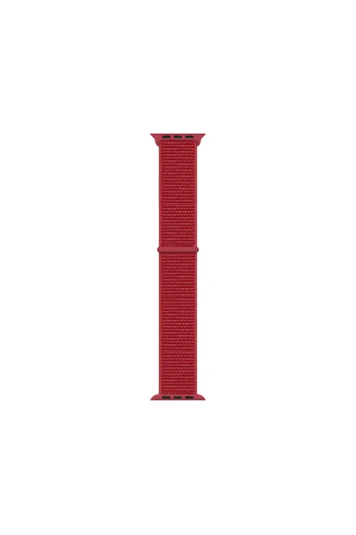 Techaks TCHS31264 Watch 7 45Mm Kordon Band-03 Serisi Hasır Strap Kayış-Kırmızı