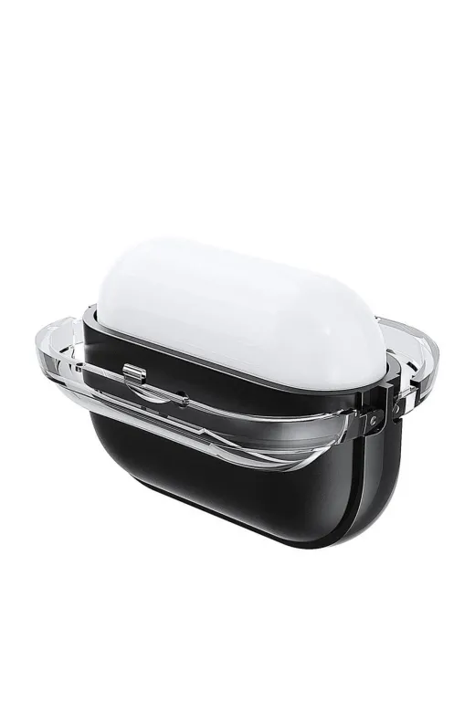 Techaks TCHS31756 Air-Pods Pro 2 Uyumlu  Airbag 36 Darbelere Karşı Dayanıklı Kılıf-Şeffaf