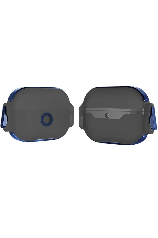 Techaks TCHS31888 Air-Pods 3. Nesil Zore Airbag 34 Darbelere Karşı Dayanıklı Kılıf-Mavi