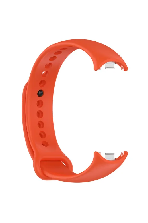 Techaks TCHS33970 Xiaomi Mi Band 9 Serisi Klasik Kordon Silikon Strap Kayış-Lila