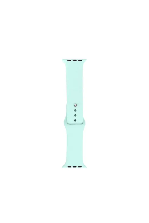 Techaks TYC15BC5F53E799AD91DA3904 Watch 38Mm Band Serisi Klasik Kordon Silikon Strap Kayış-Emerald Green