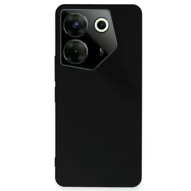 Tecno Camon 20 Pro 5g Kılıf First Silikon - Siyah