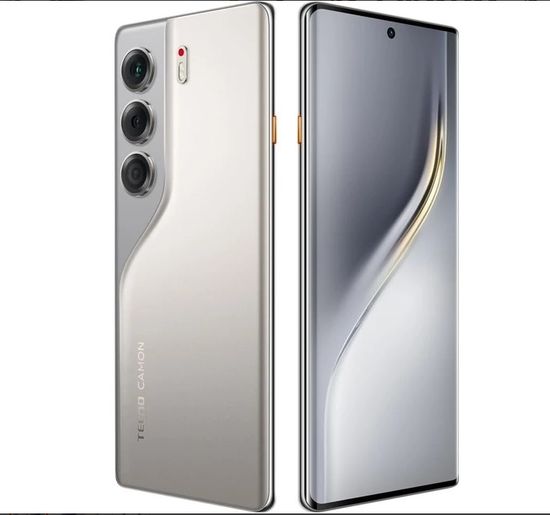 Tecno Camon 40 Pro 256 8+8 GB Ram 5G (Tecno Türkiye Garantili) Titanyum Grisi