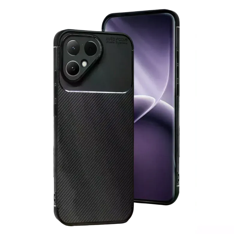 Tecno Pova Curve 2 5g Auto Focus Karbon Kapak - Siyah