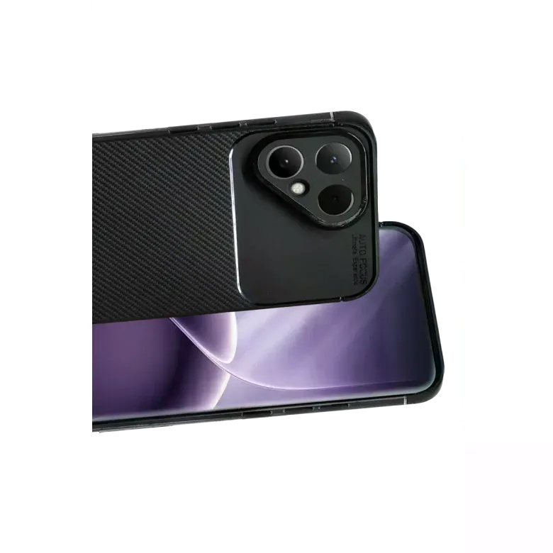 Tecno Pova Curve 2 5g Auto Focus Karbon Kapak - Siyah