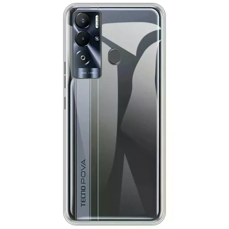Tecno Pova Neo Kılıf Lüx Şeffaf Silikon