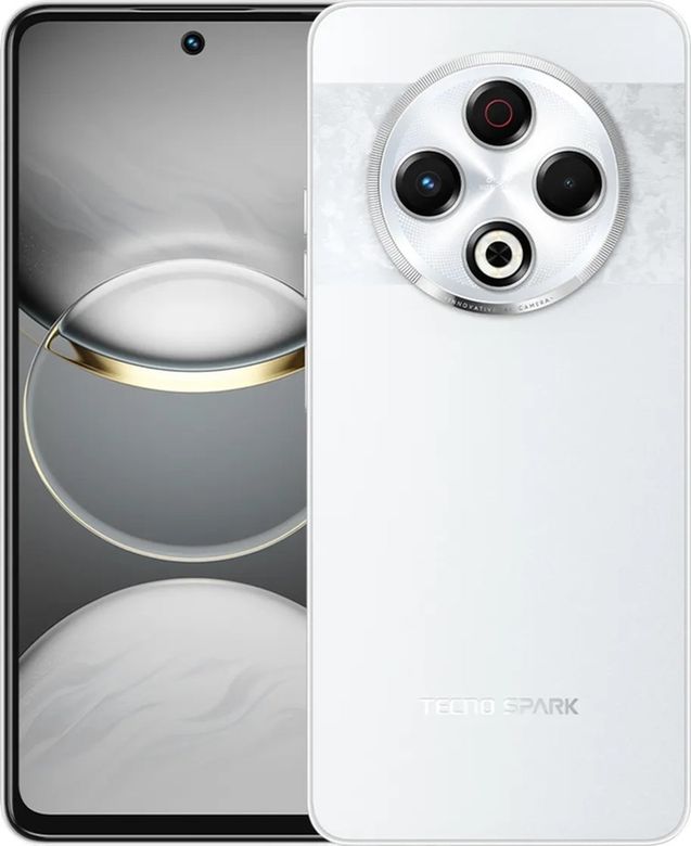 Tecno Spark 30 128 8+8 (Tecno Türkiye Garantili) Beyaz