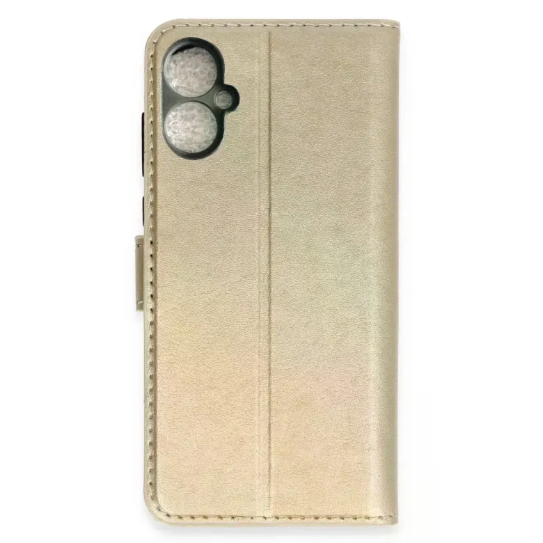 Tecno Spark 9 Pro Trend S Plus Kapaklı Kılıf - Gold