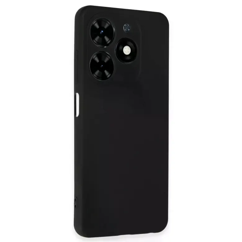 Tecno Spark Go 2024 Kılıf First Silikon - Siyah