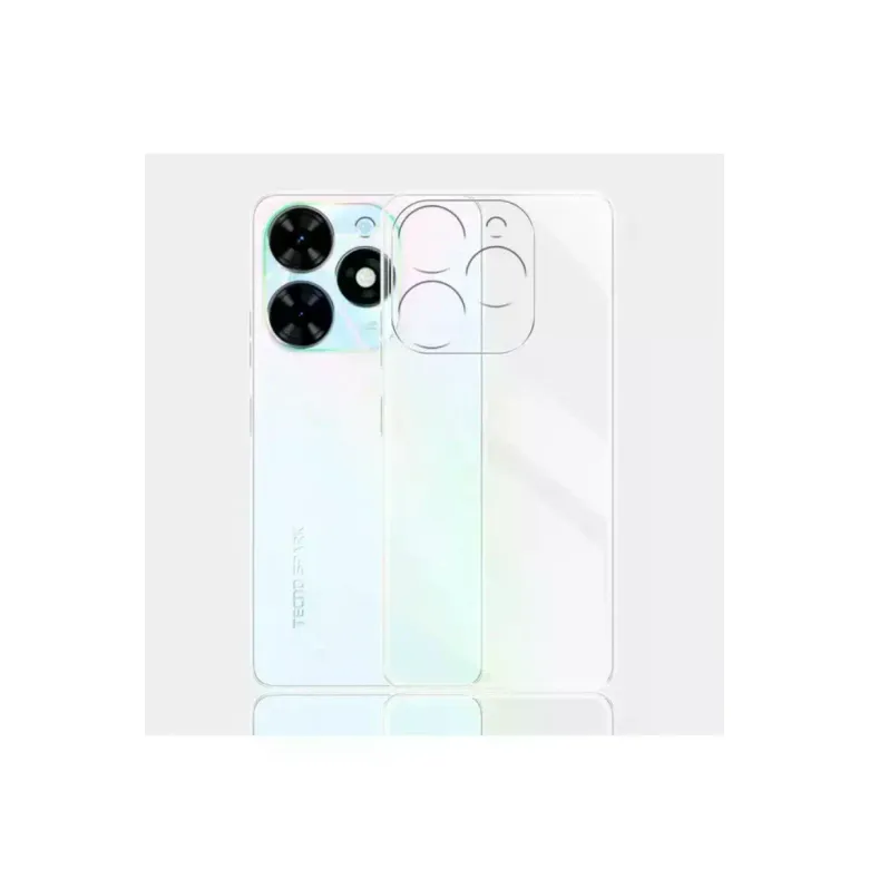 Tecno Spark Go 2024 Kılıf Lüx Şeffaf Silikon