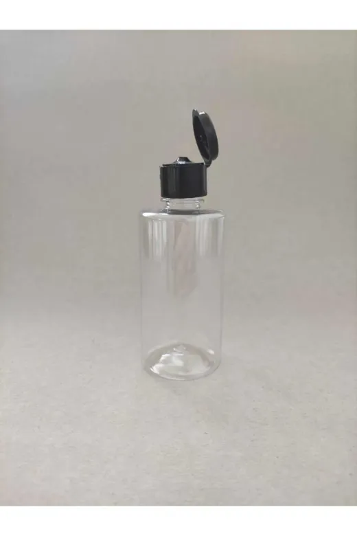 tedmar TYBQFM7F2MV7CMCC25 25 Adet 40 Ml Siyah Fliptop Kapaklı Kolonya, Dezenfektan, Likit Şişesi