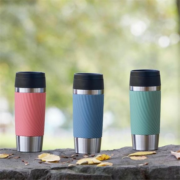 TEFAL 169990,, Travel Mug Easy Twist Termos Mavi - 0.36L