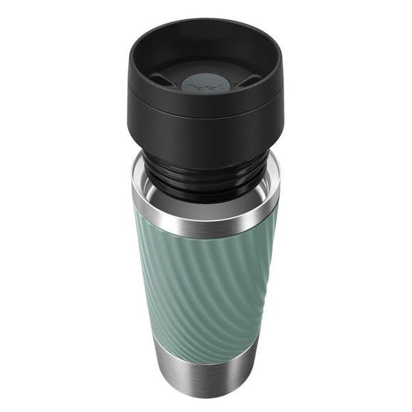 TEFAL 169990, Travel Mug Easy Twist Termos Yeşil - 0.36L