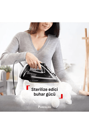 TEFAL 459990 Puregliss Fv8062 Buharlı Ütü