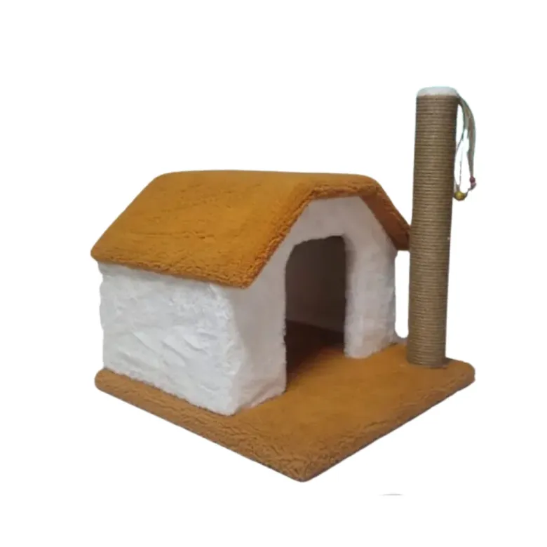 Tek Katlı Kedi Evi Tırmalama 45cm