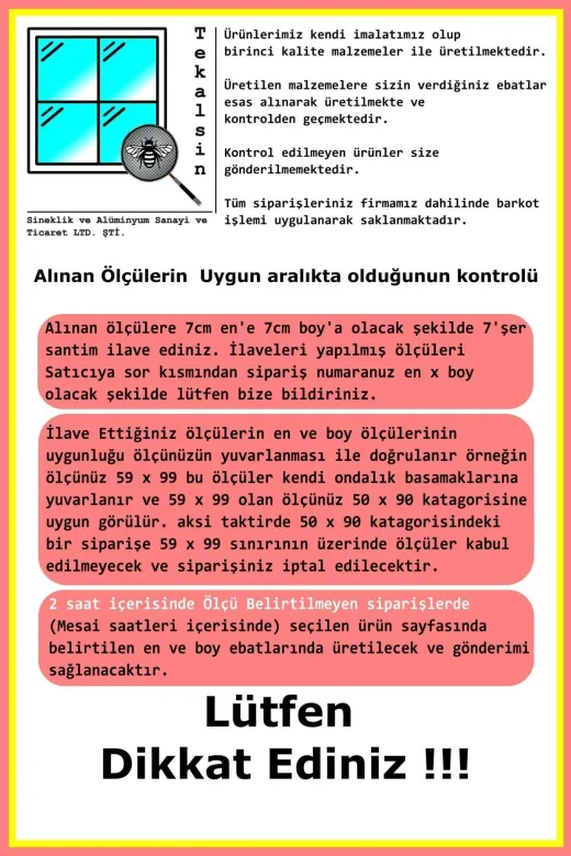 Tekalsin TYCARPFTEN171295704099653 Plise Pileli Akordion Katlanır Sineklik 90 X 200 Beyaz