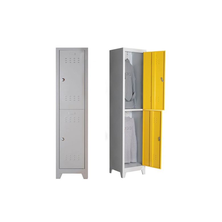 Tekli İki Kapılı Metal Soyunma Dolabı