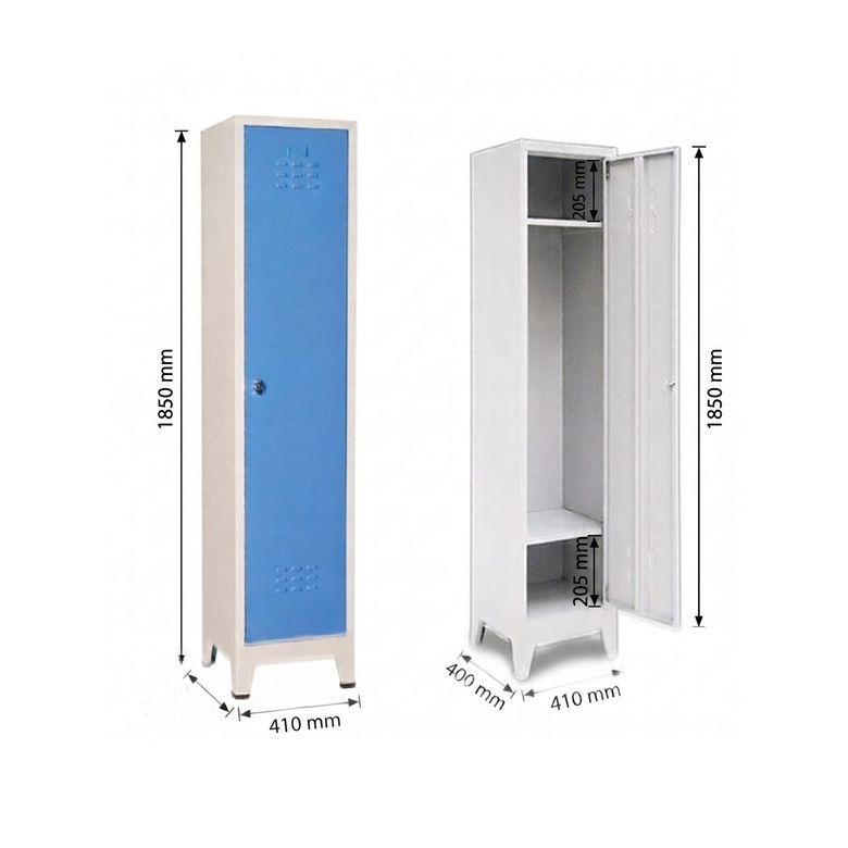 Tekli Metal Soyunma Dolabı