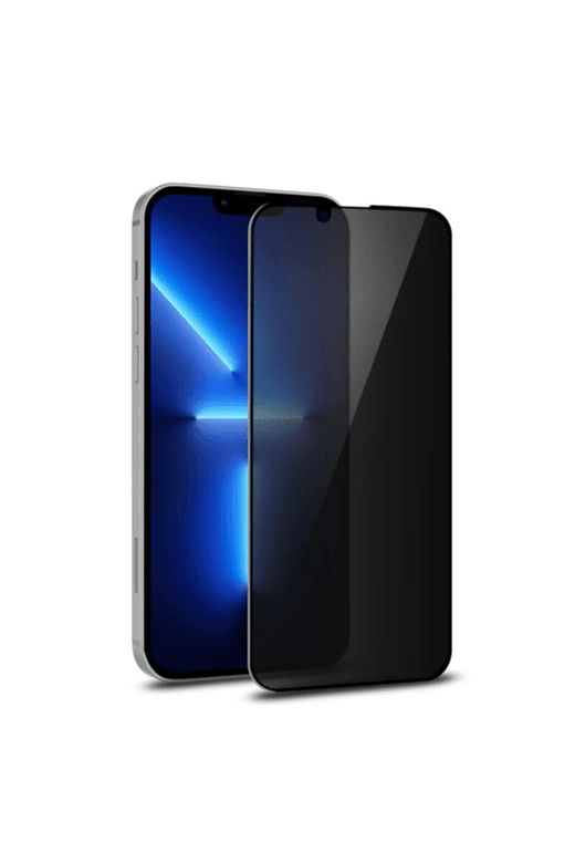 Tekno Dünya asda5d4a4 Iphone 15 Pro Hayalet Özellikli Tam Kaplayan Kırılmaz Cam Antistatik Ekran Koruyucu