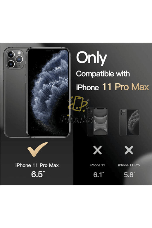 Tekno Dünya fds32g13132gf Iphone 11 Pro Max Magsafe Wireless Uyumlu Kılıf Köşe Korumalı Darbe Emici Şeffaf Sert Silikon