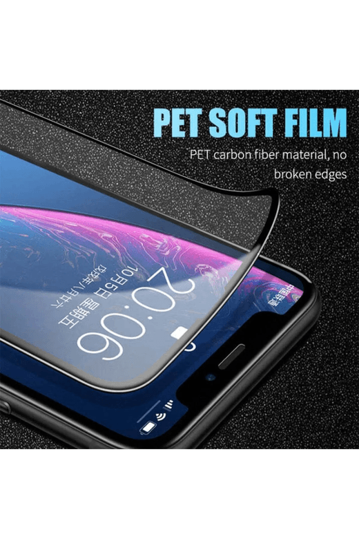 Tekno Dünya sda45646asd46 İphone 16 Pro Max Uyumlu Tam Kapatan Şeffaf Esnek Seramik Kırılmaz Nano Ekran Koruyucu Cam Filmi