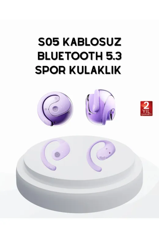 Tekno Free TYCD26C4032B536D017EAD200 S05 Bluetooth 5.3 Kulaklık Ipx4 Su Geçirmez Hızlı Eşleşme Güçlü Stereo Ses