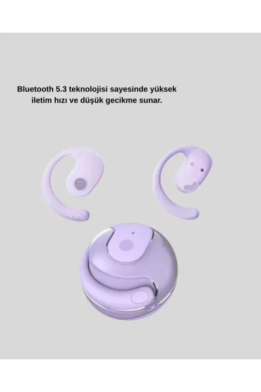 Tekno Free TYCD26C4032B536D017EAD200 S05 Bluetooth 5.3 Kulaklık Ipx4 Su Geçirmez Hızlı Eşleşme Güçlü Stereo Ses